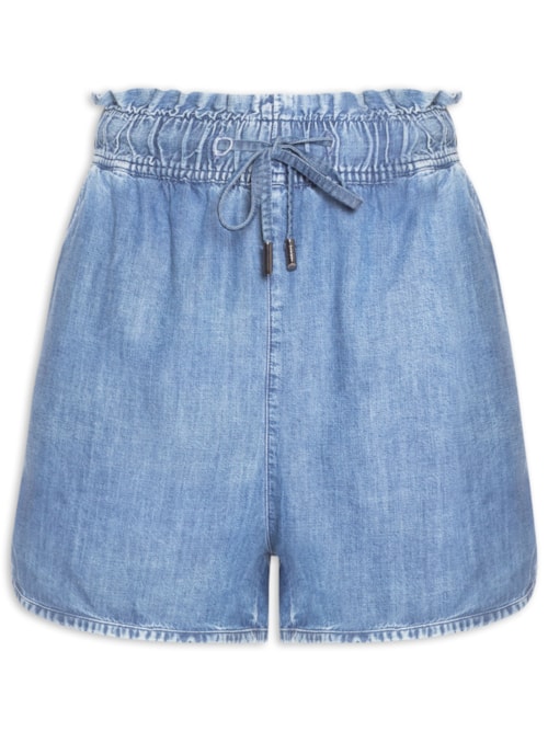 Short Feminino Taina - Azul