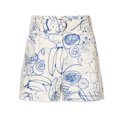 Short Feminino Tarsila - Azul