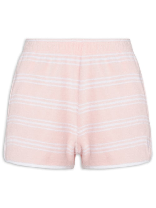 Short Feminino Terry - Rosa