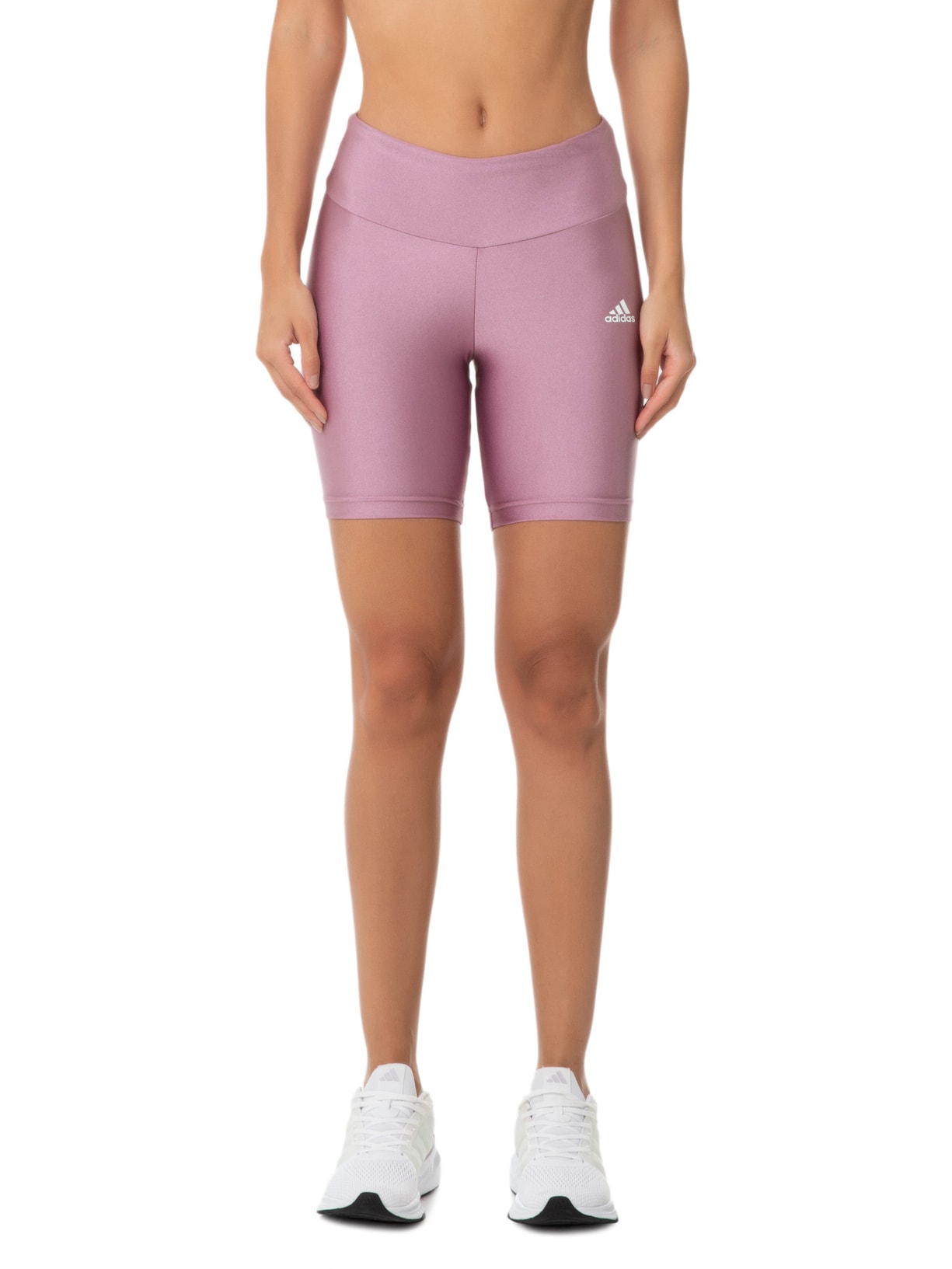 Short Feminino Training Essentials Latin Fit Rosa Adidas