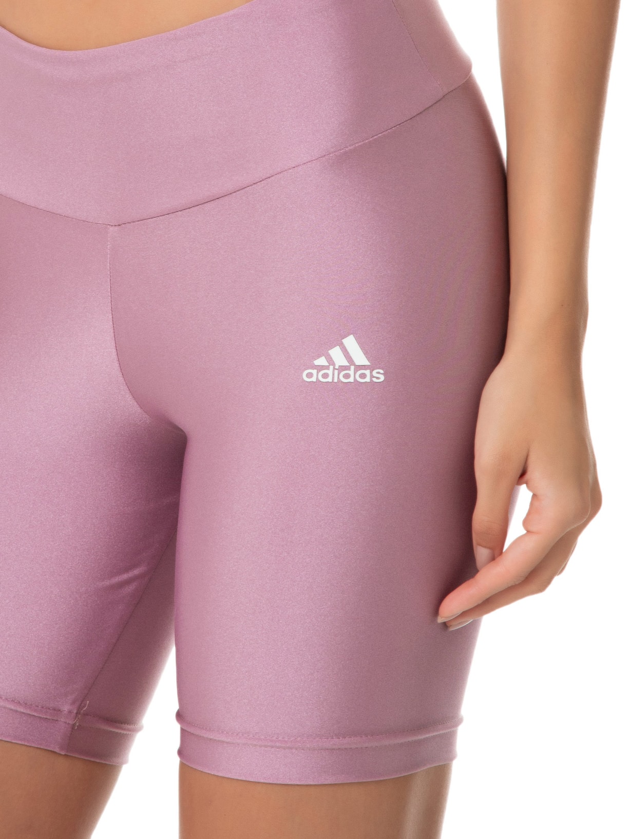Short Feminino Training Essentials Latin Fit Rosa Adidas
