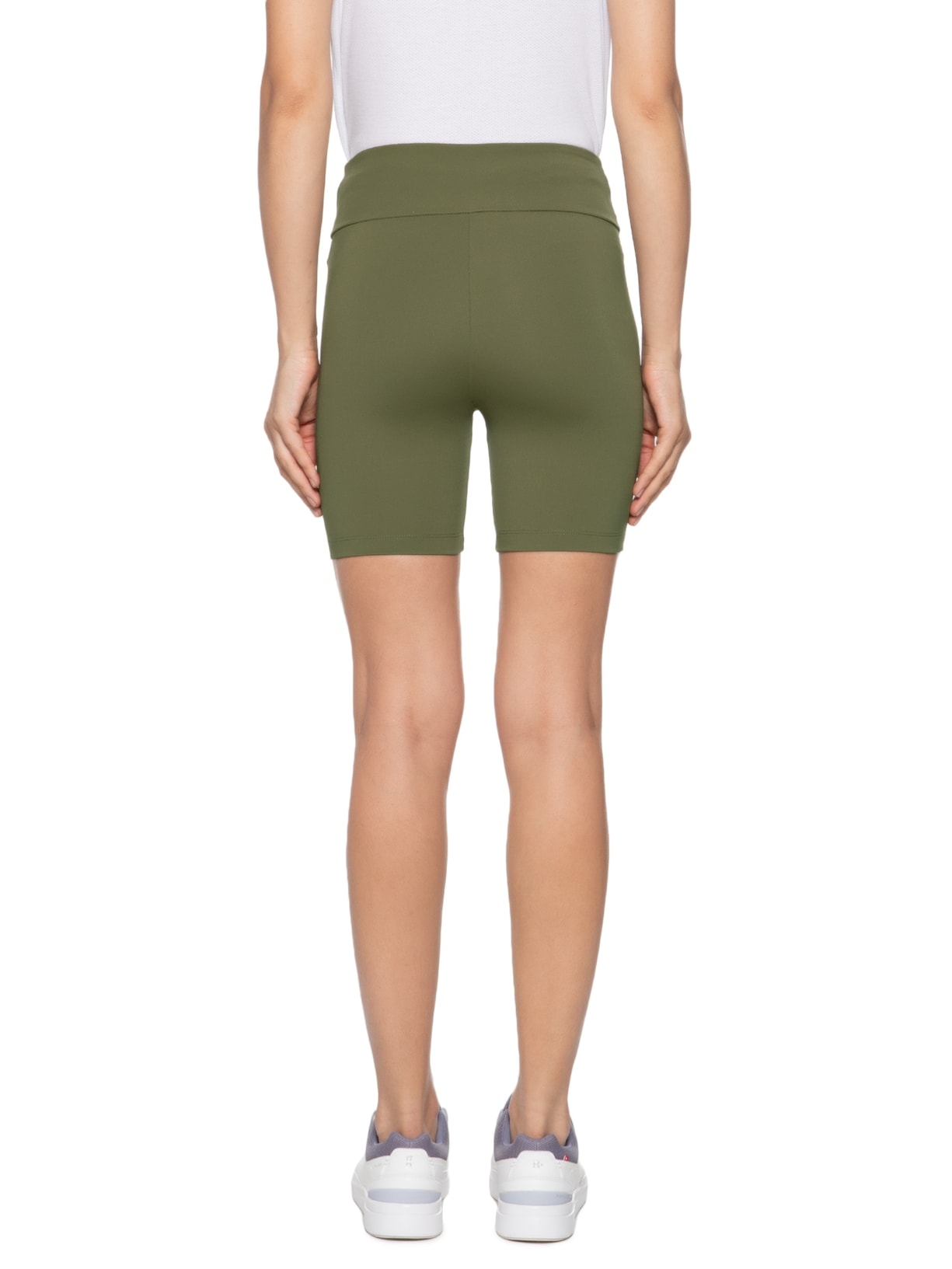 Short Feminino Treino Básico Verde Adidas