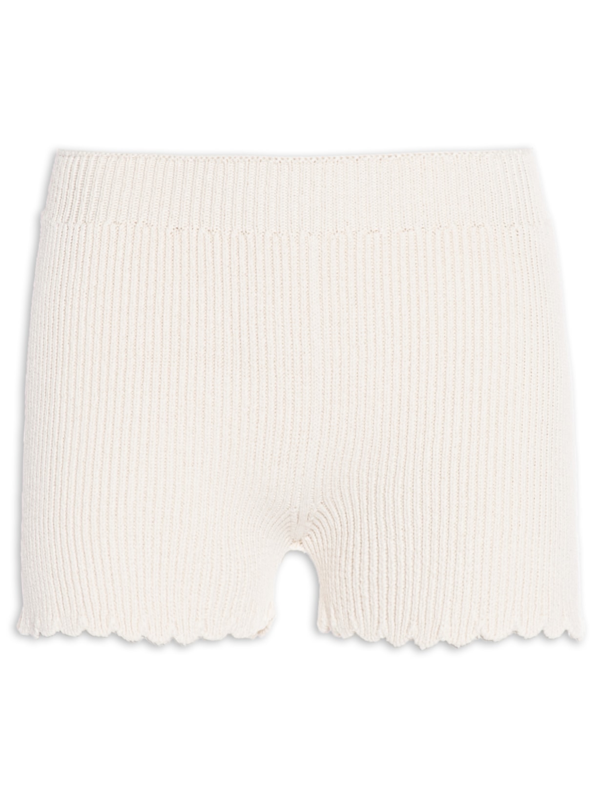 Short Feminino Tricot - Bege