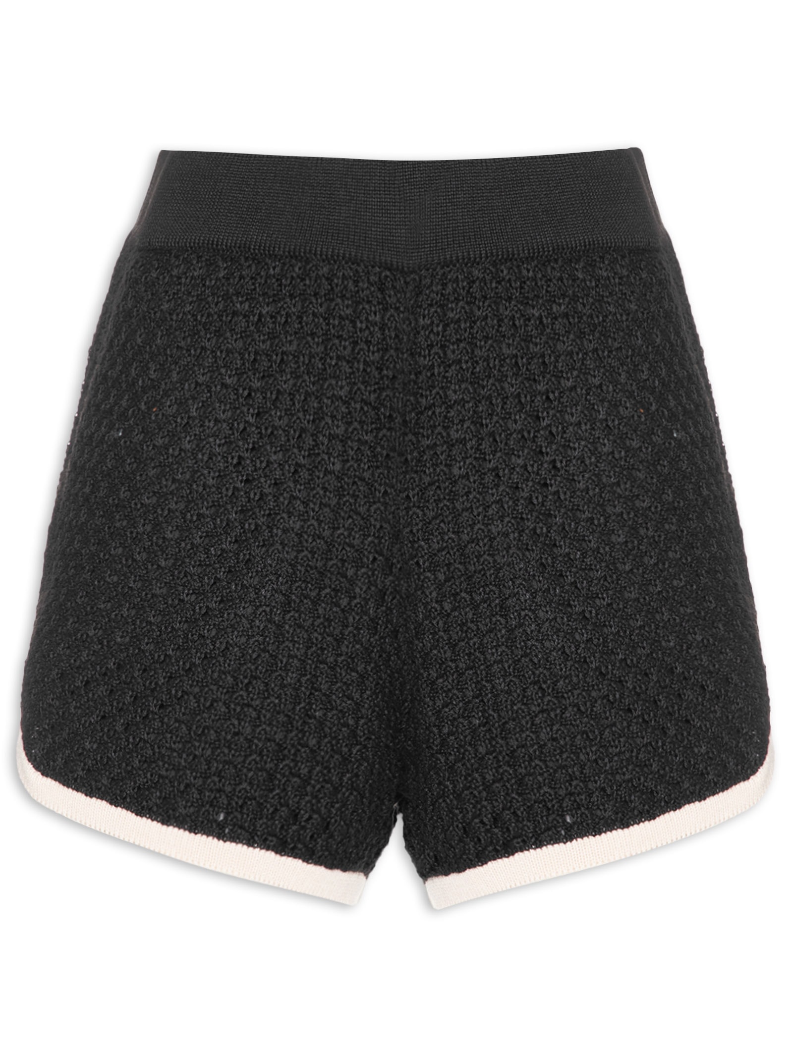 Short Feminino Tricot - Dress To - Preto