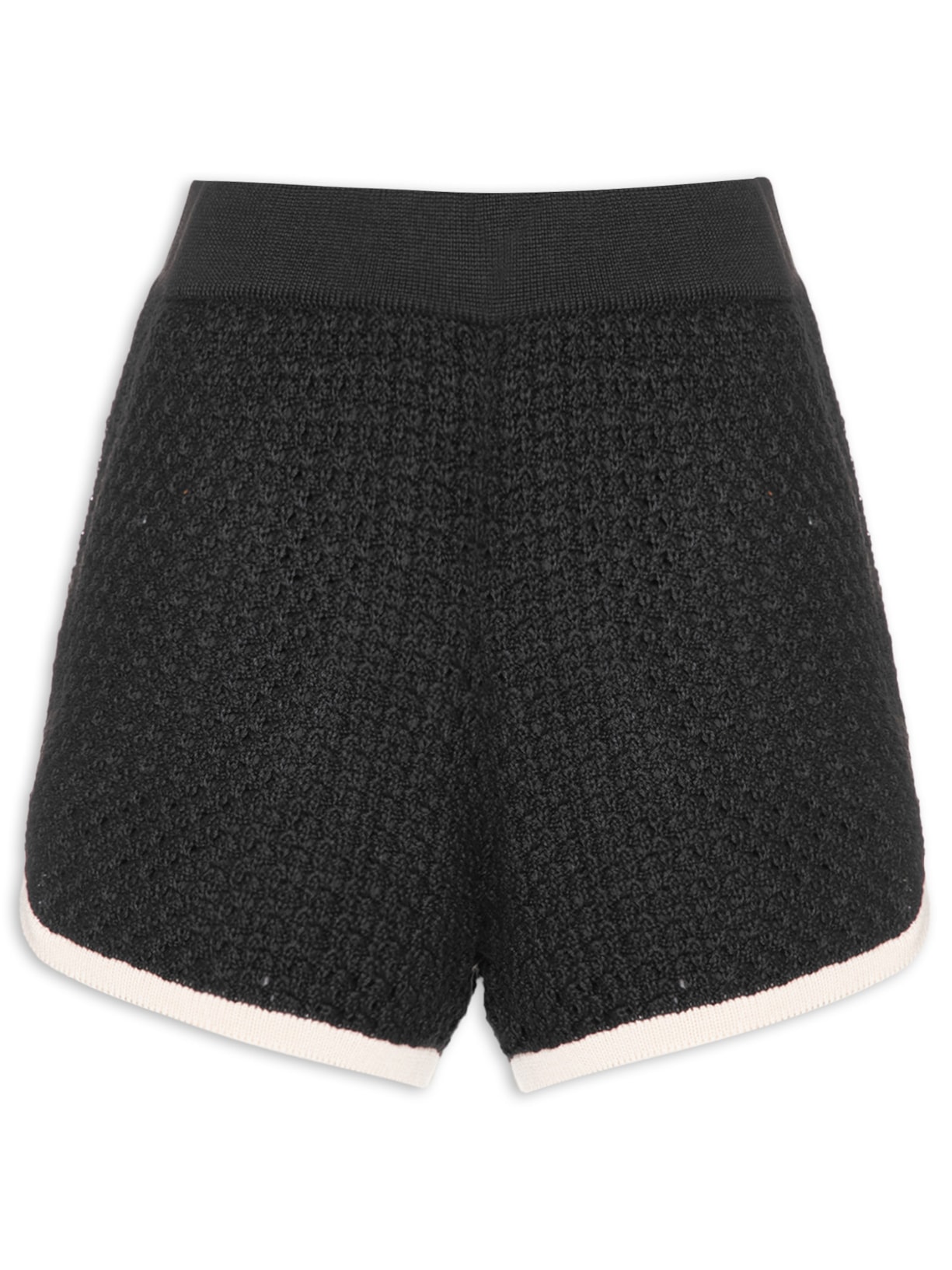 Short Feminino Tricot - Preto