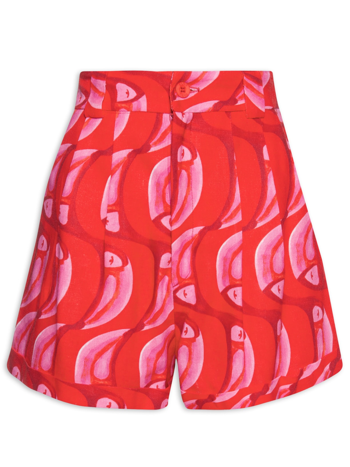 Short Feminino Tucabana Vermelho  Farm