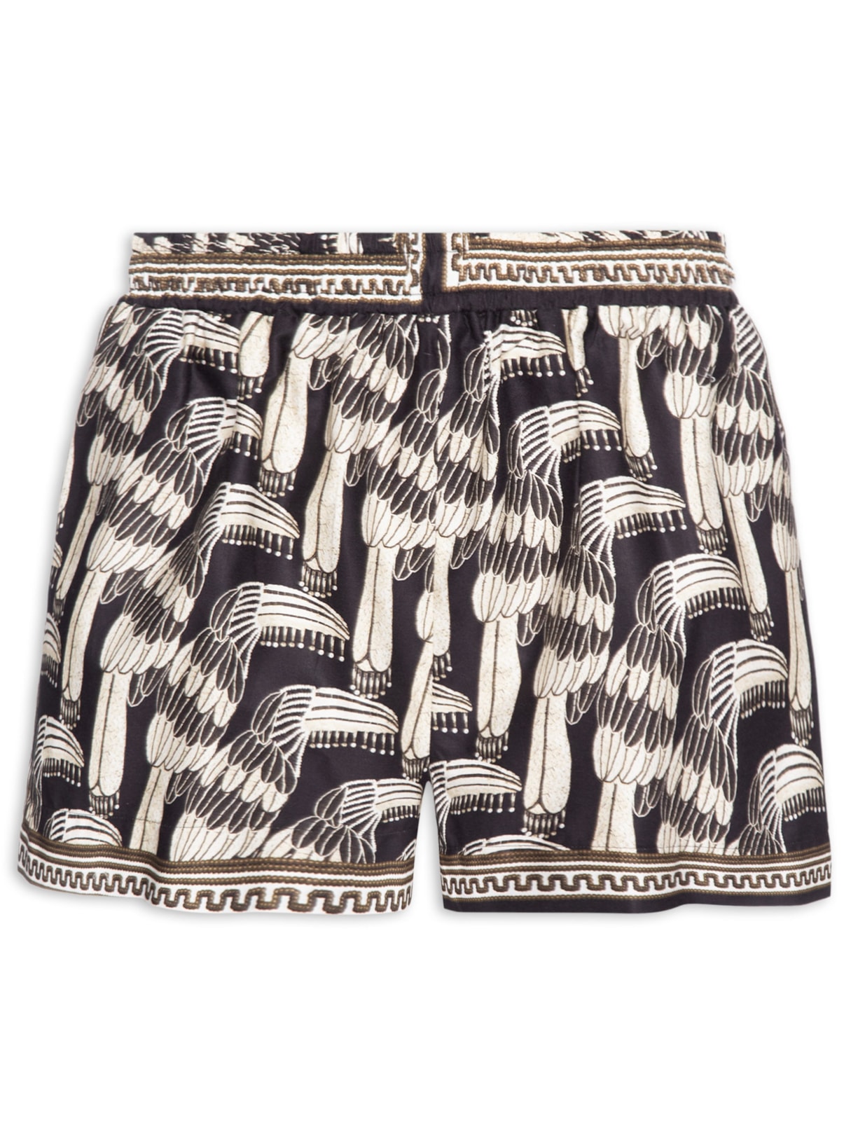 Short Feminino Tucanário Preto Farm