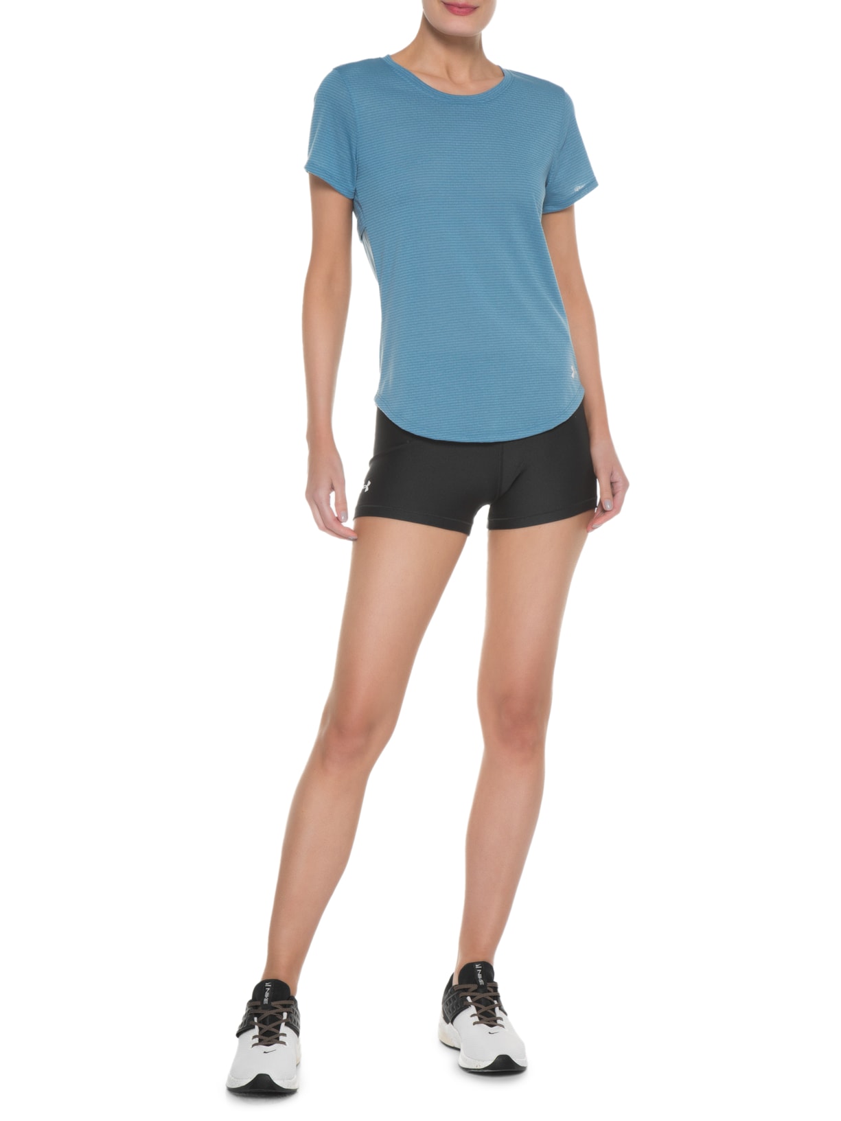 Short Feminino Ua Mid Rise Preto Under Armour