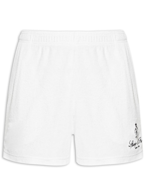 Short Feminino Vendome Terry Short - Branco