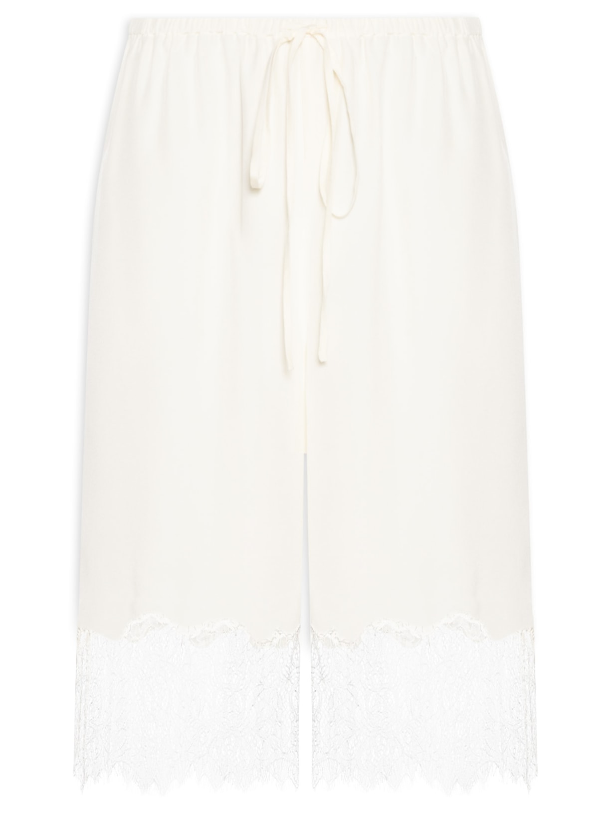 Short Feminino Verano Silk Branco Staud