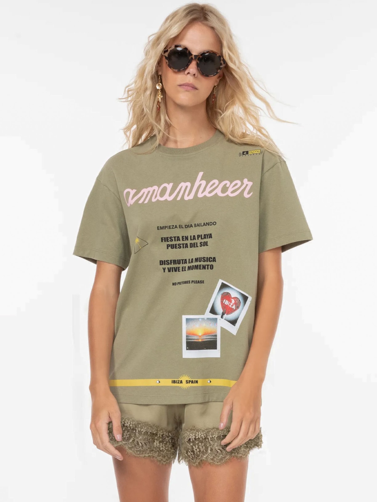Short Feminino Verena Verde Triya