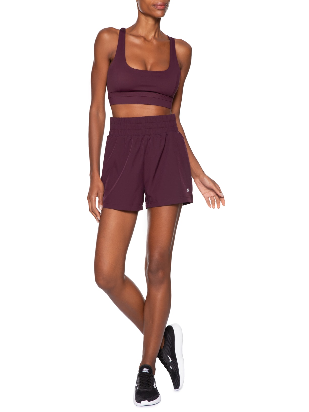 Short Feminino Vermelho Hering Sports