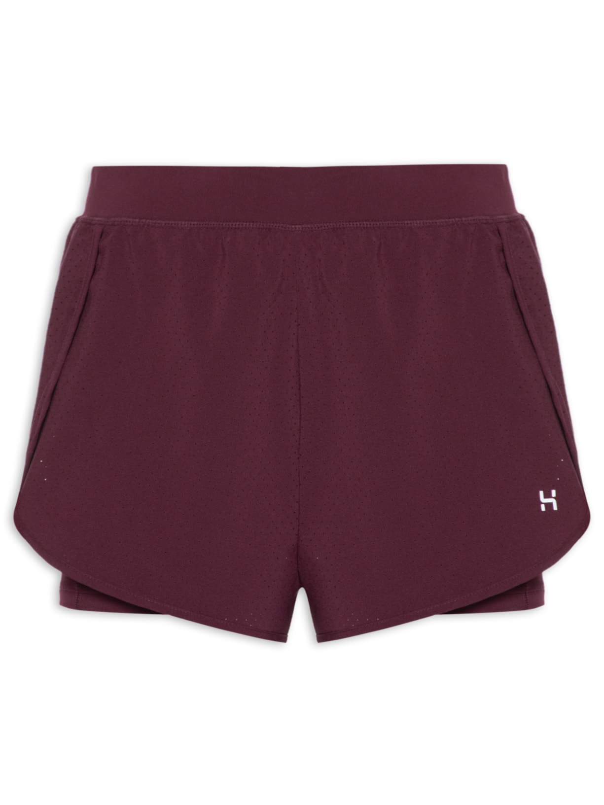 Short Feminino Vermelho Hering Sports