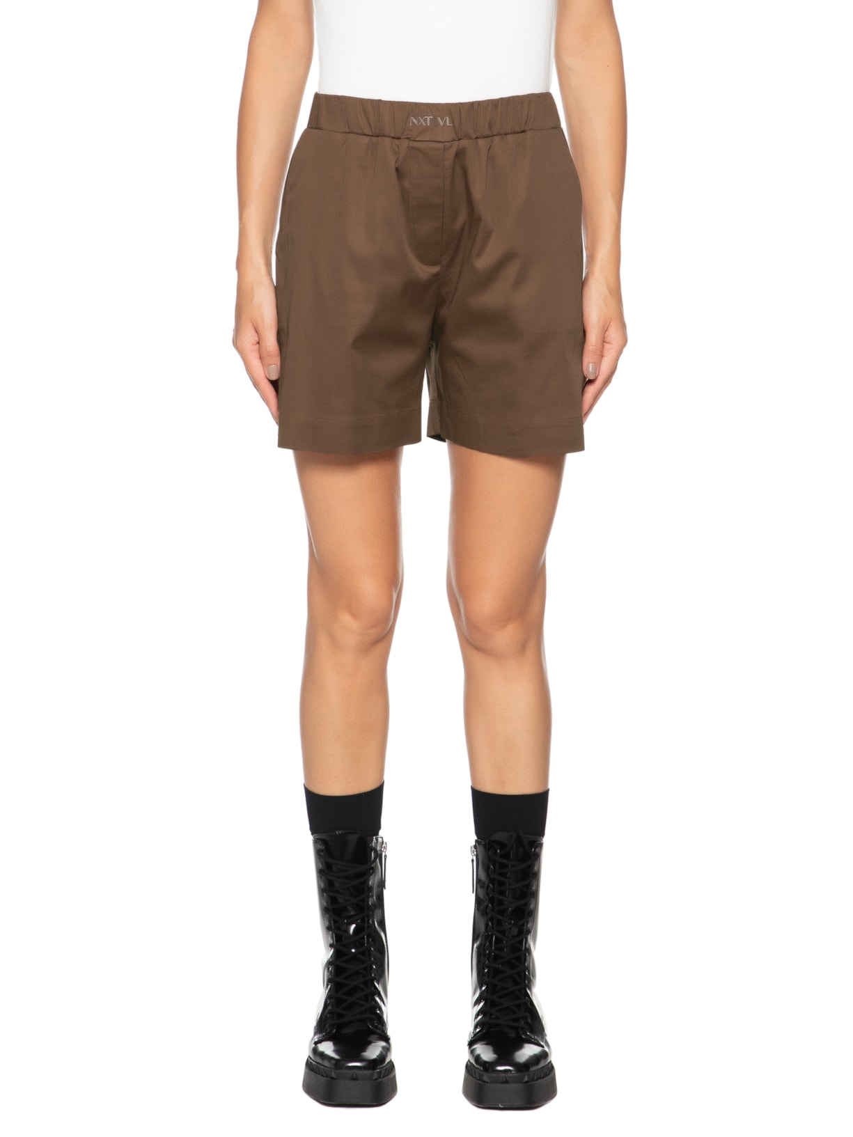 Short Feminino Willow Marrom Nxt Lvl