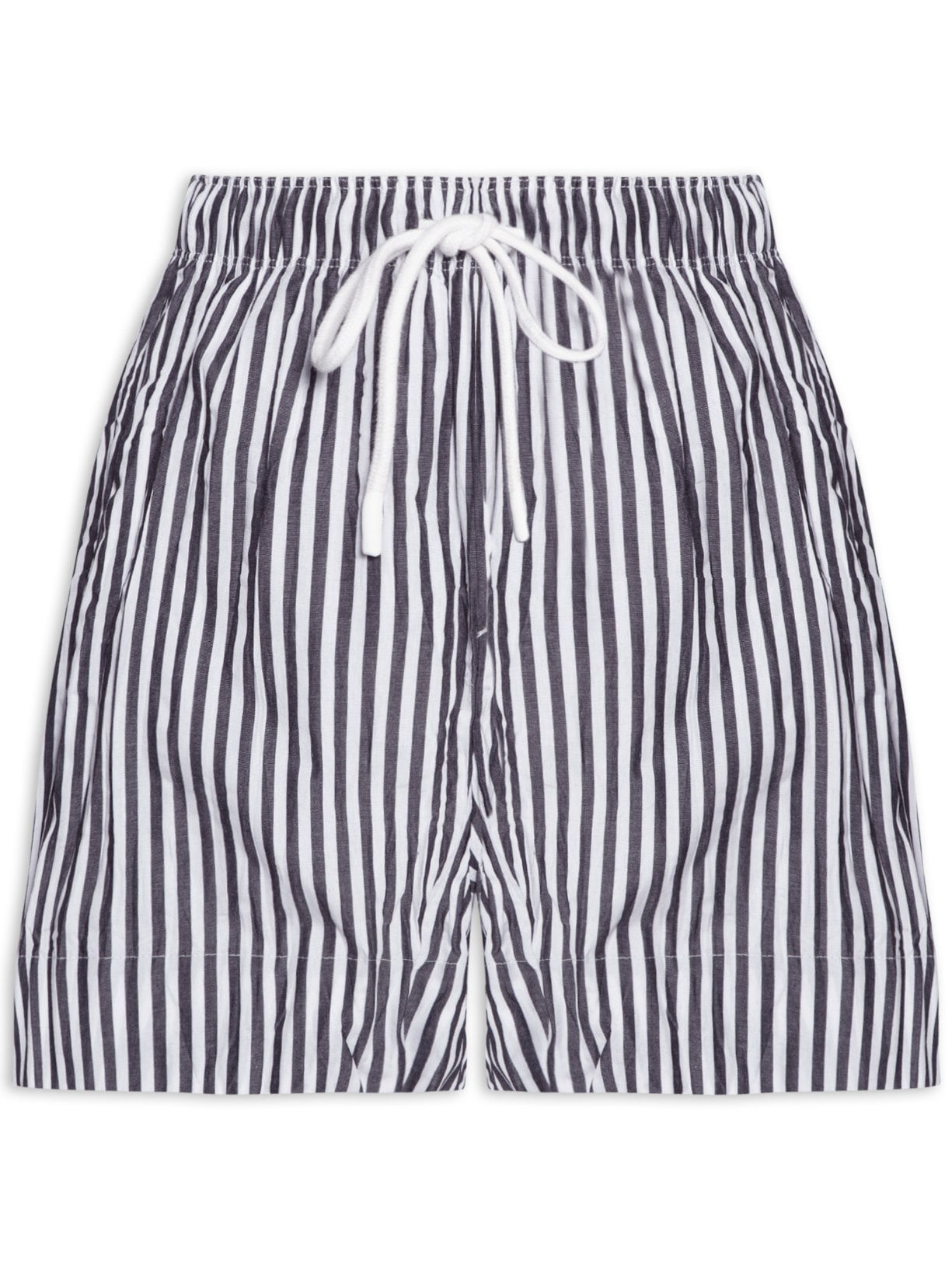 Short Feminino Wrinkle Fio Tinto Preto Osklen