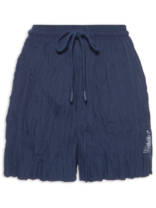 Short Feminino Wrinkled - Azul