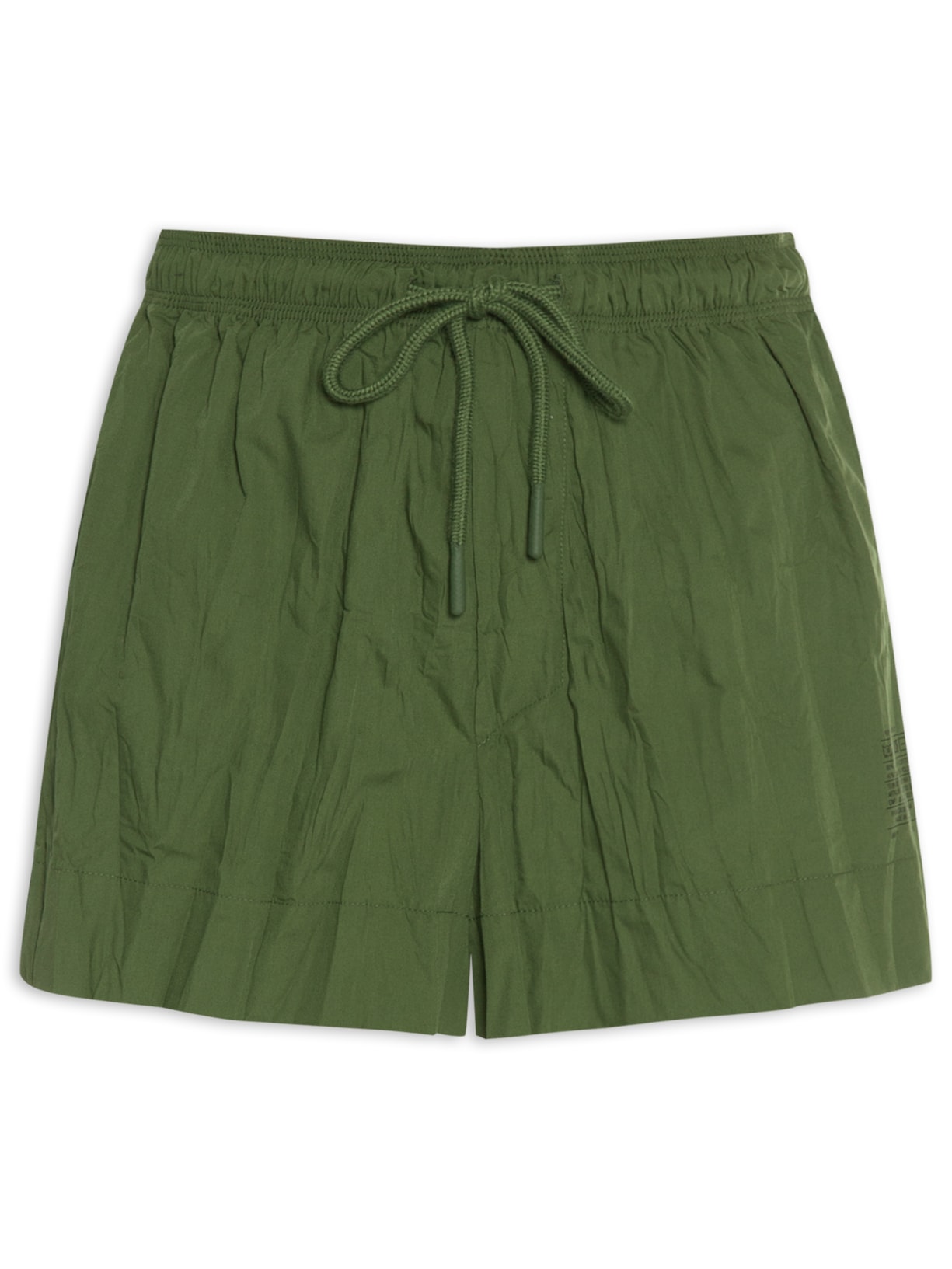 Short Feminino Wrinkled - Verde