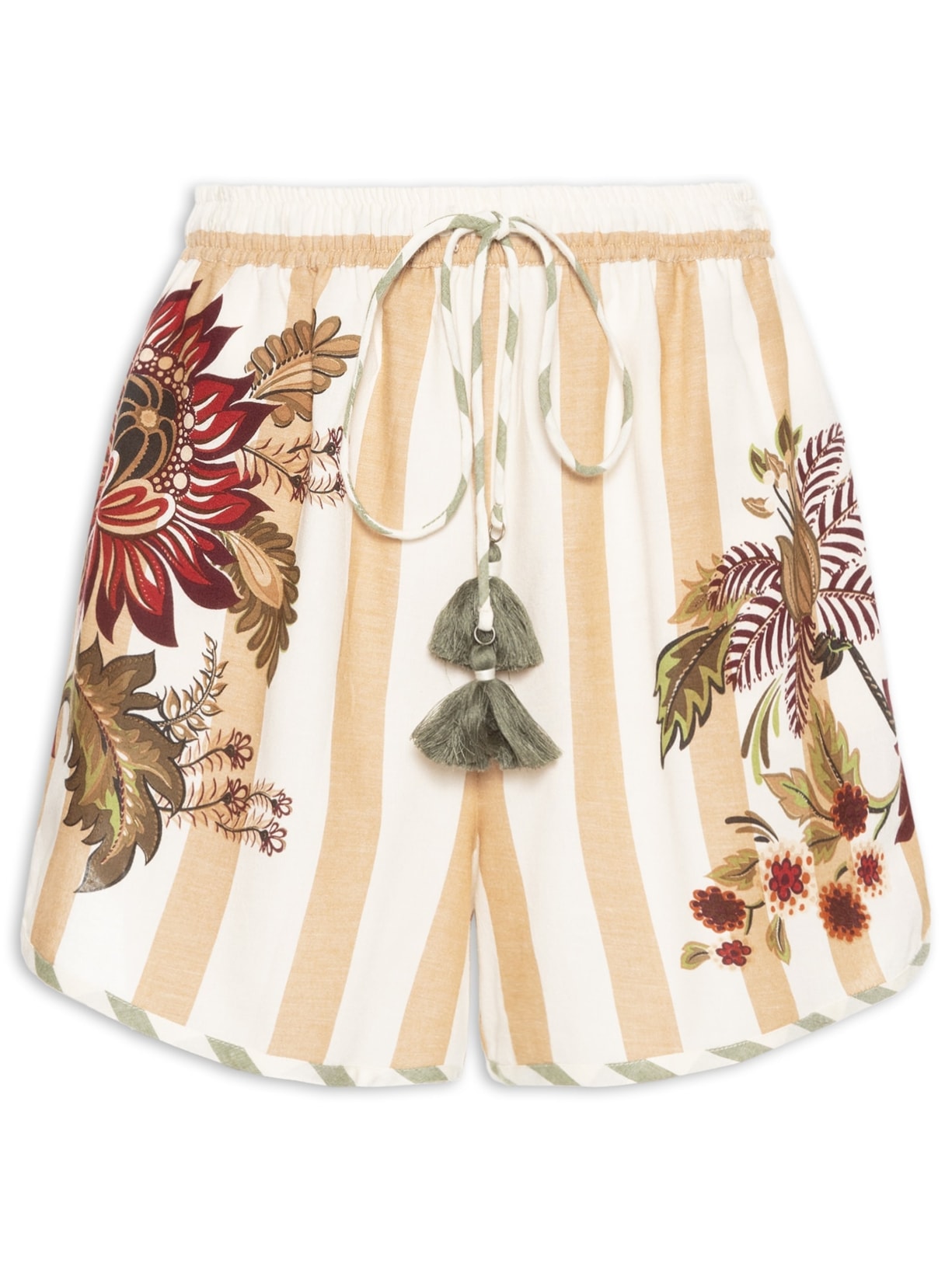 Short Floral Ligia - Off-White