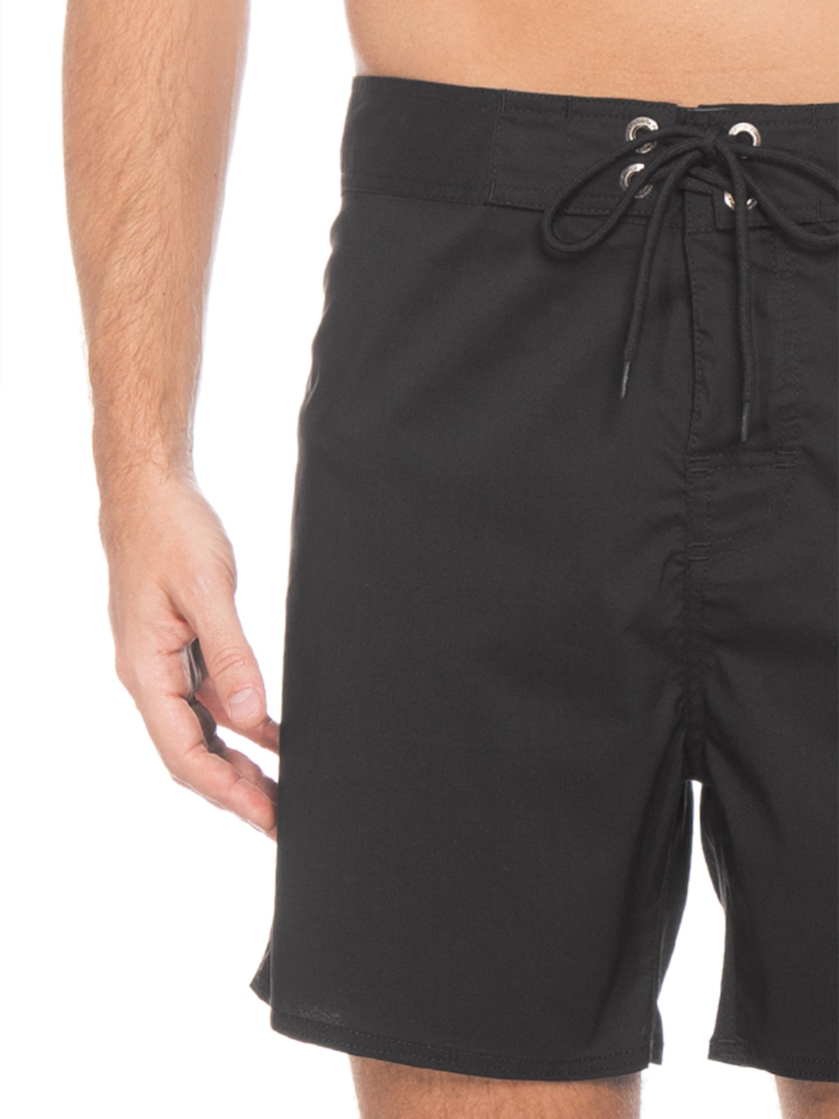 Short Hybrid Duo Preto Purple Yellow