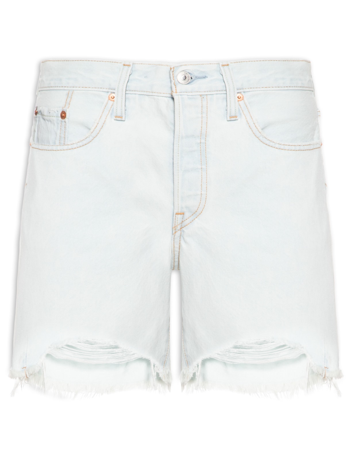 Short Jeans Feminino 501® Mid Thigh - Azul