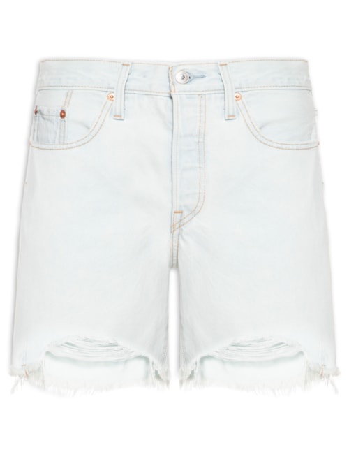 Short Jeans Feminino 501® Mid Thigh - Azul