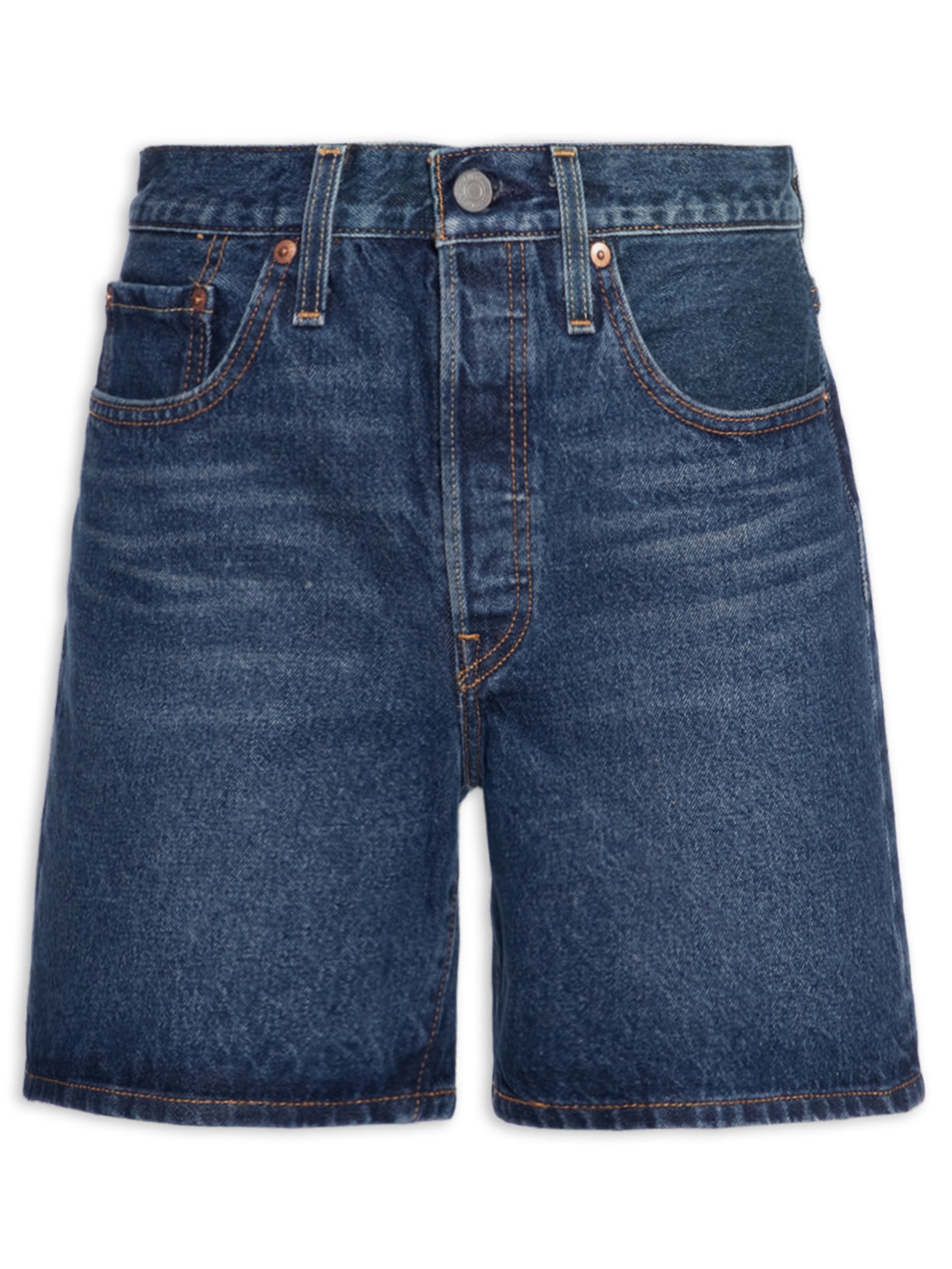 Short Jeans Feminino - Azul
