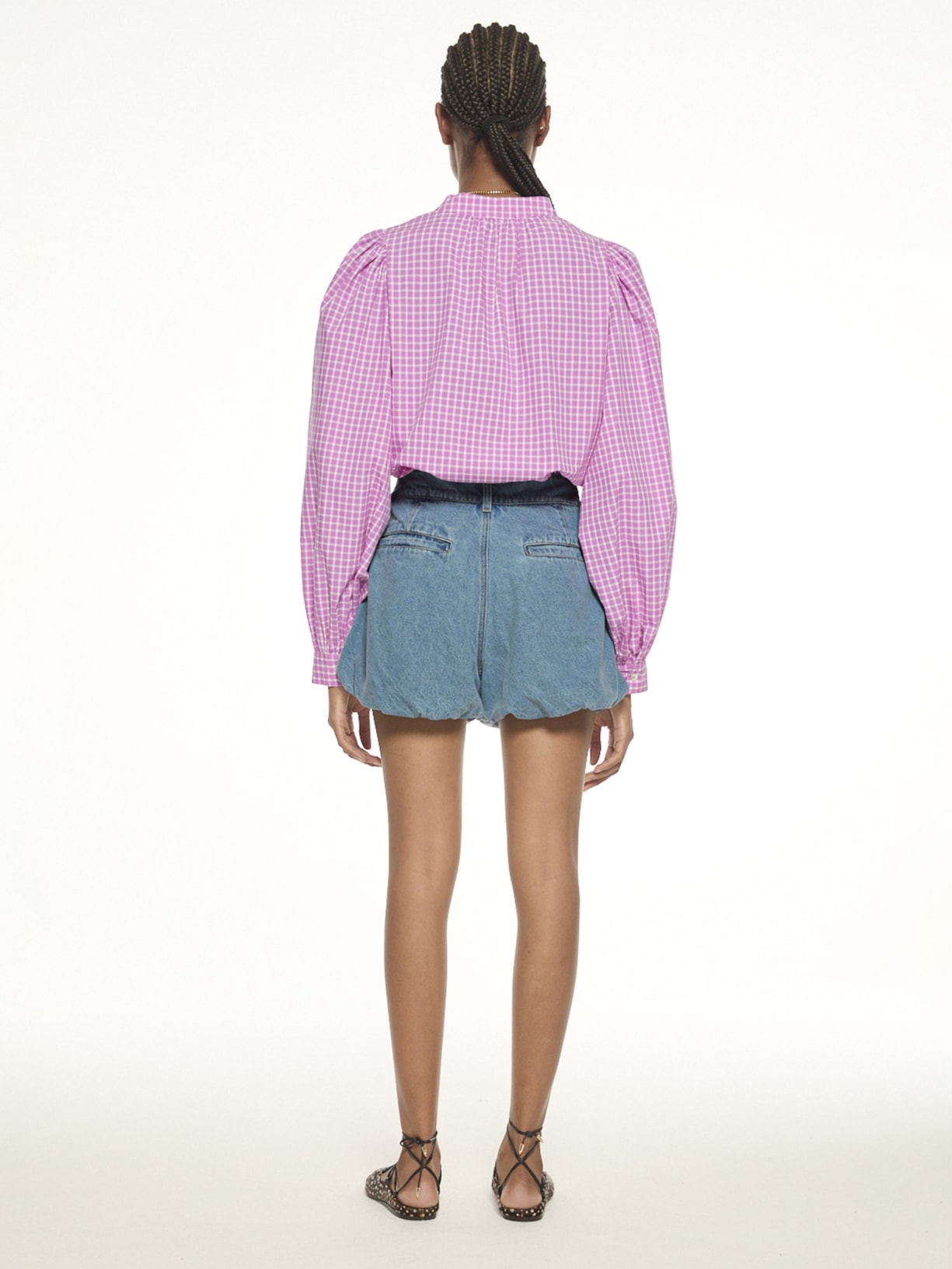 Short Jeans Feminino Bubble V27 Azul Mixed