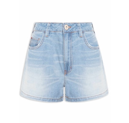 Short Jeans Feminino Nina - Azul