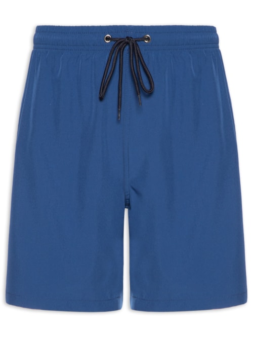 Short Masculina Beachwear Básico - Azul