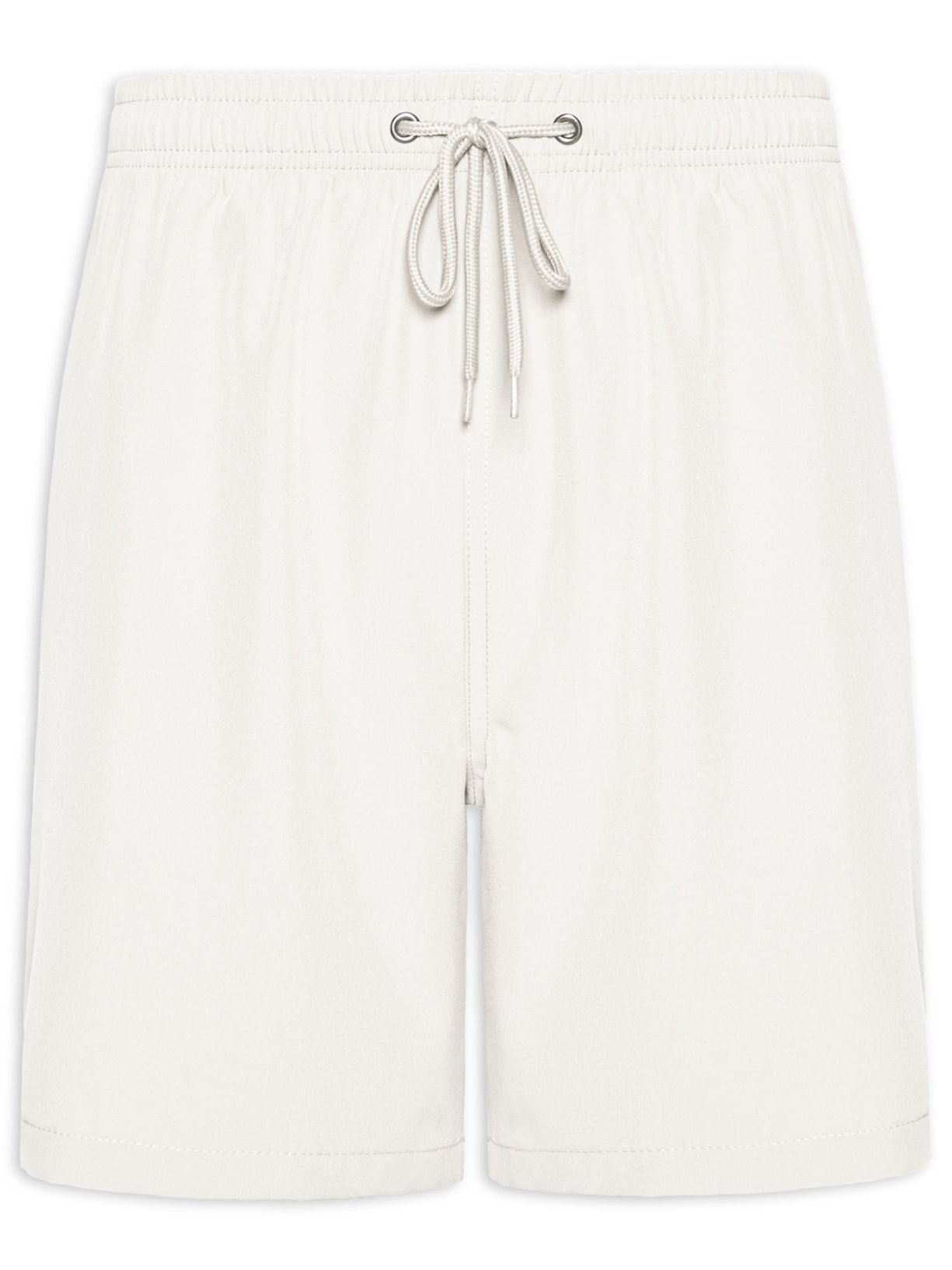 Short Masculina Beachwear Básico - Off White