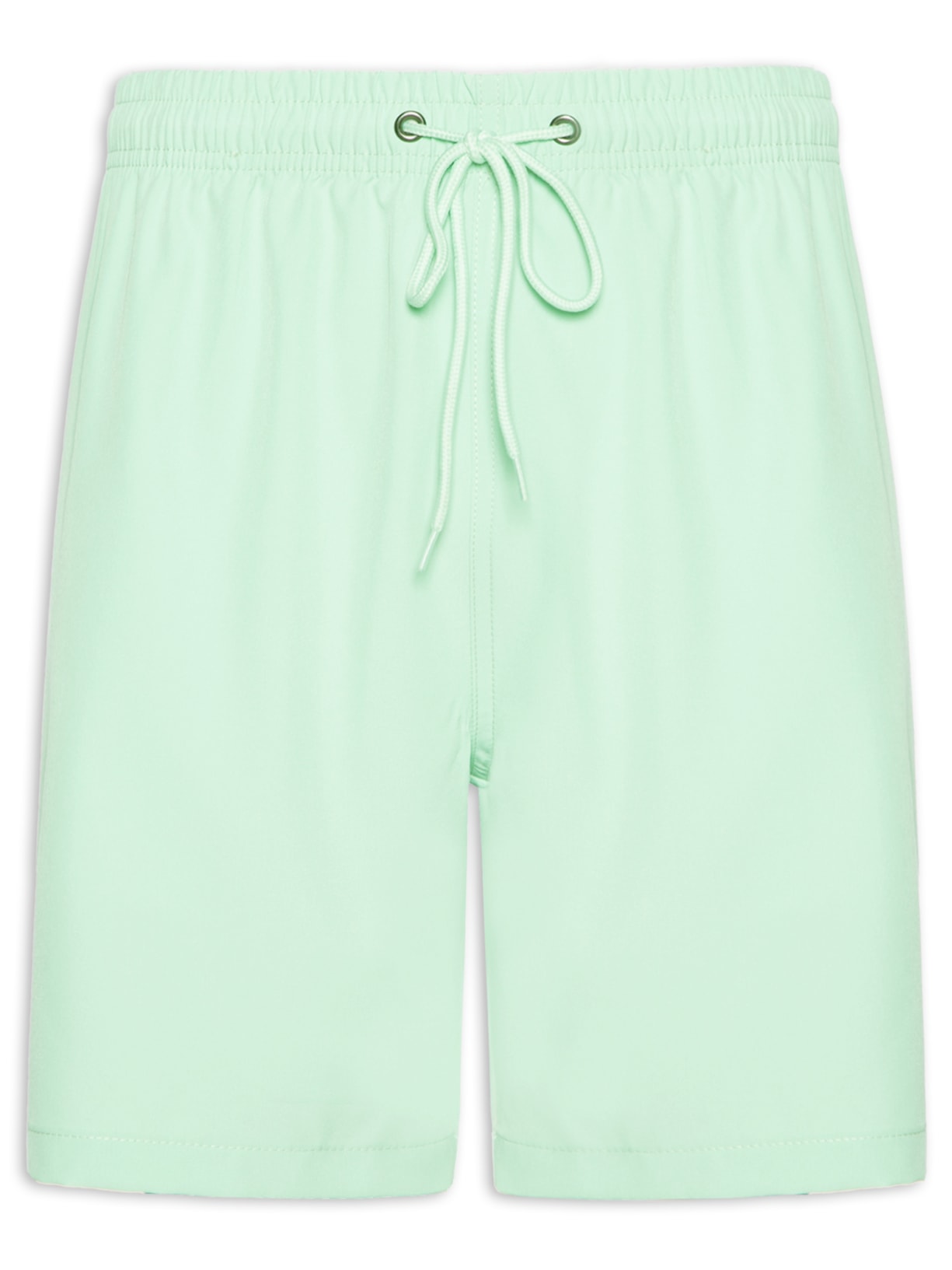 Short Masculina Beachwear Básico Verde  Basiq Men