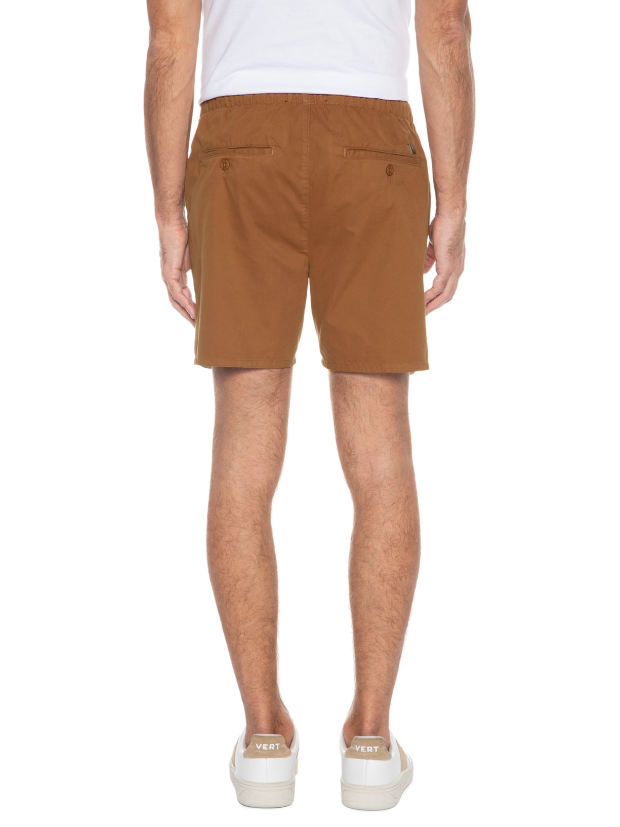 Short Masculina Casual Pier Marrom Foxton