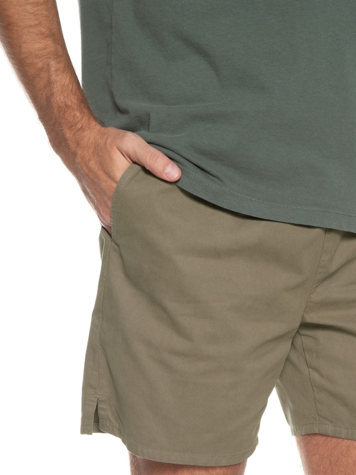 Short Masculina Casual Pier Marrom Foxton