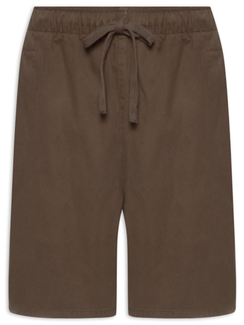 Short Masculina Casual Pier - Marrom
