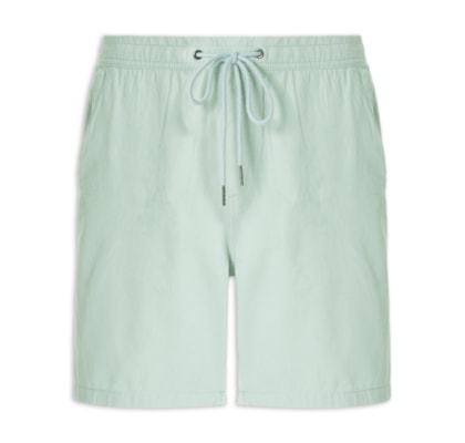 Short Masculina Em Sarja Básico - Verde