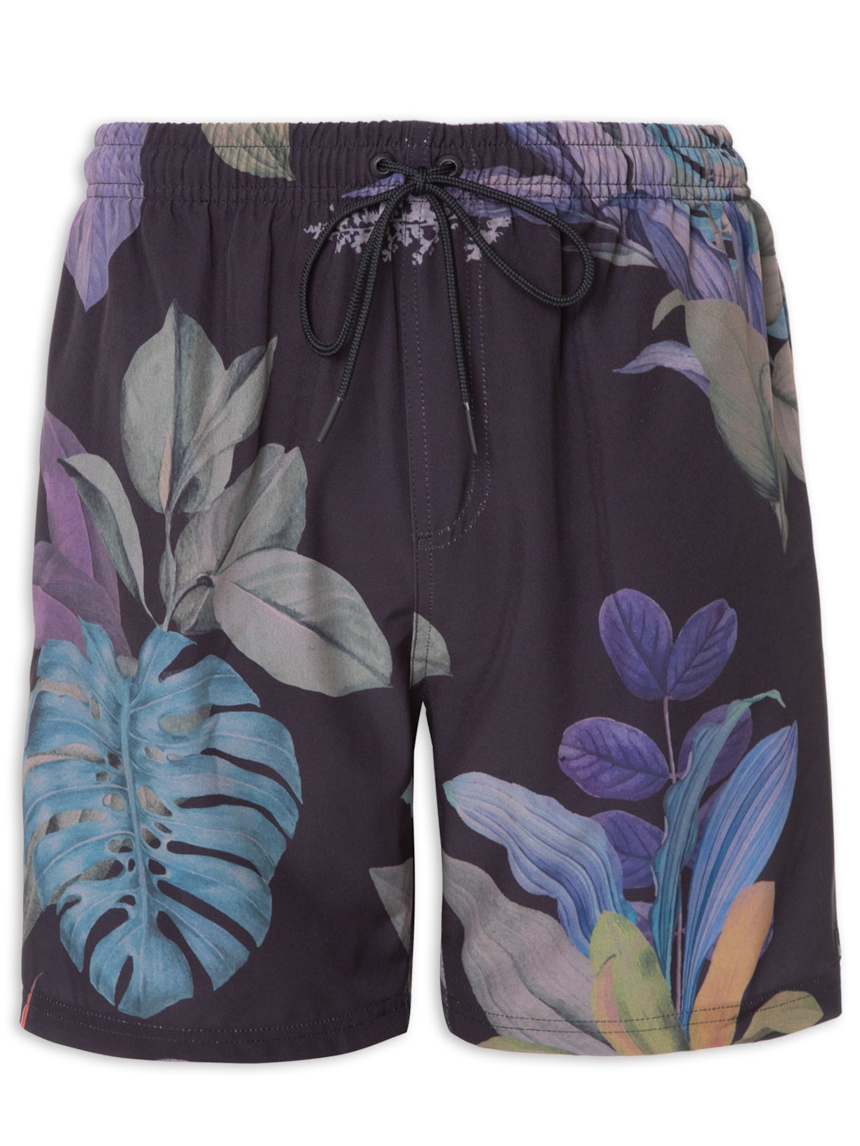 Short Masculina Praia Ruisa Black - Preto