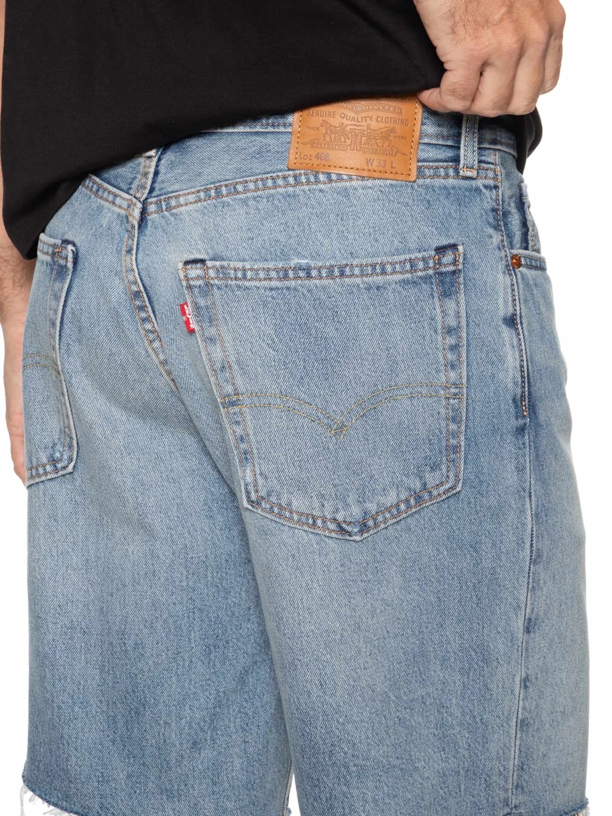 Short Masculino 468 Loose Azul Levi's