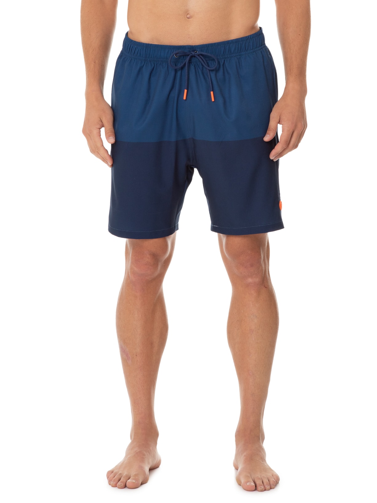 Short Masculino 4way Color Block Azul Jab