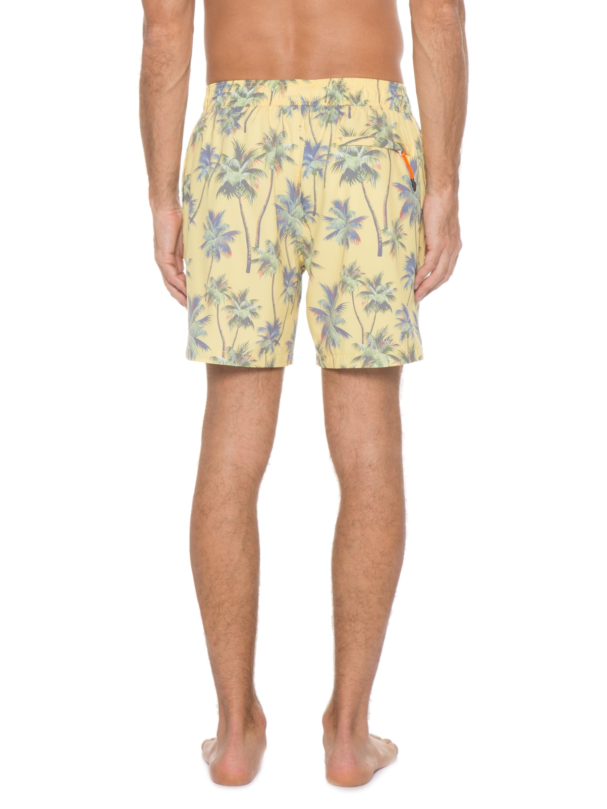 Short Masculino 4way Coqueiros Amarelo Jab