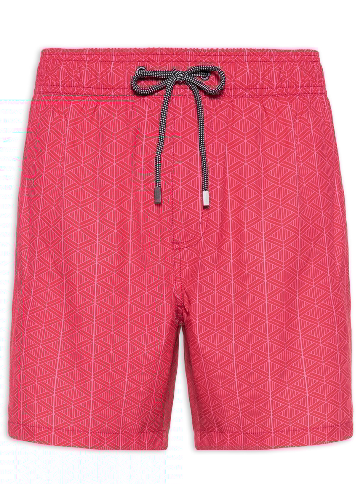 Short Masculino 4way Estampado Geo - Rosa