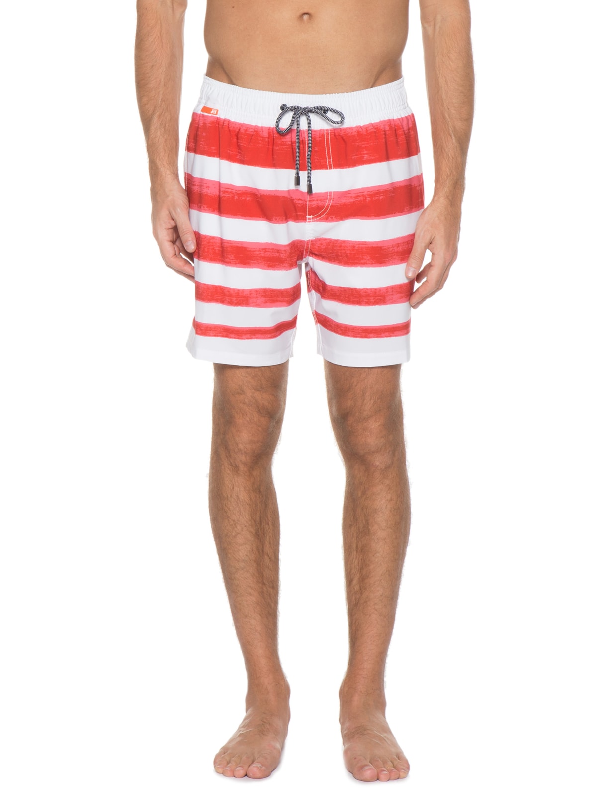 Short Masculino 4way Listra Manual Branco Jab