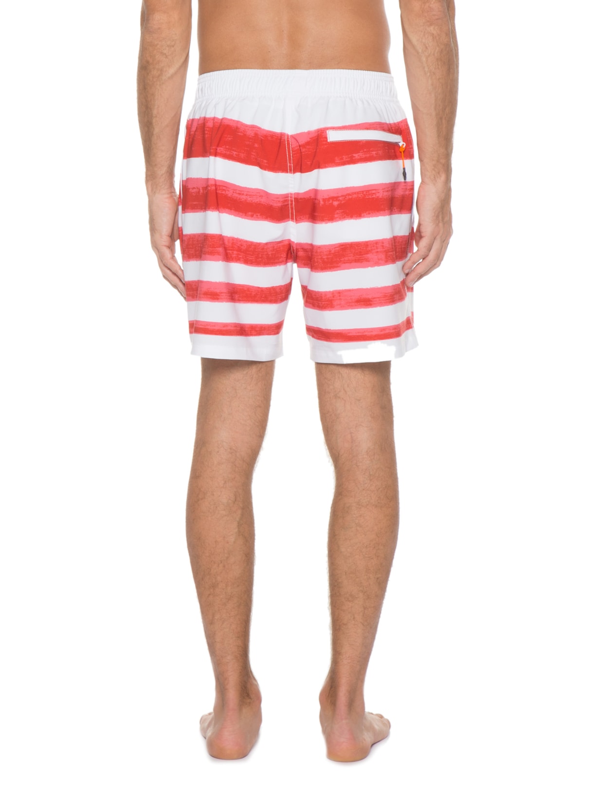 Short Masculino 4way Listra Manual Branco Jab