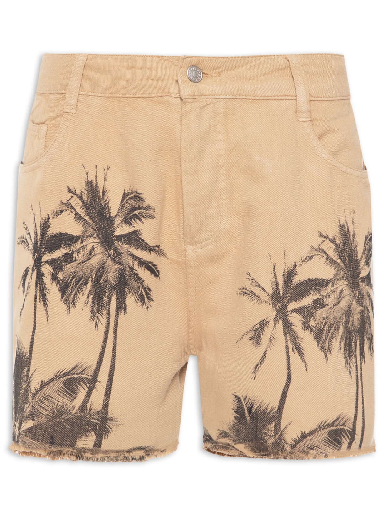 Short Masculino 5 Pockets Coqueiro - Bege