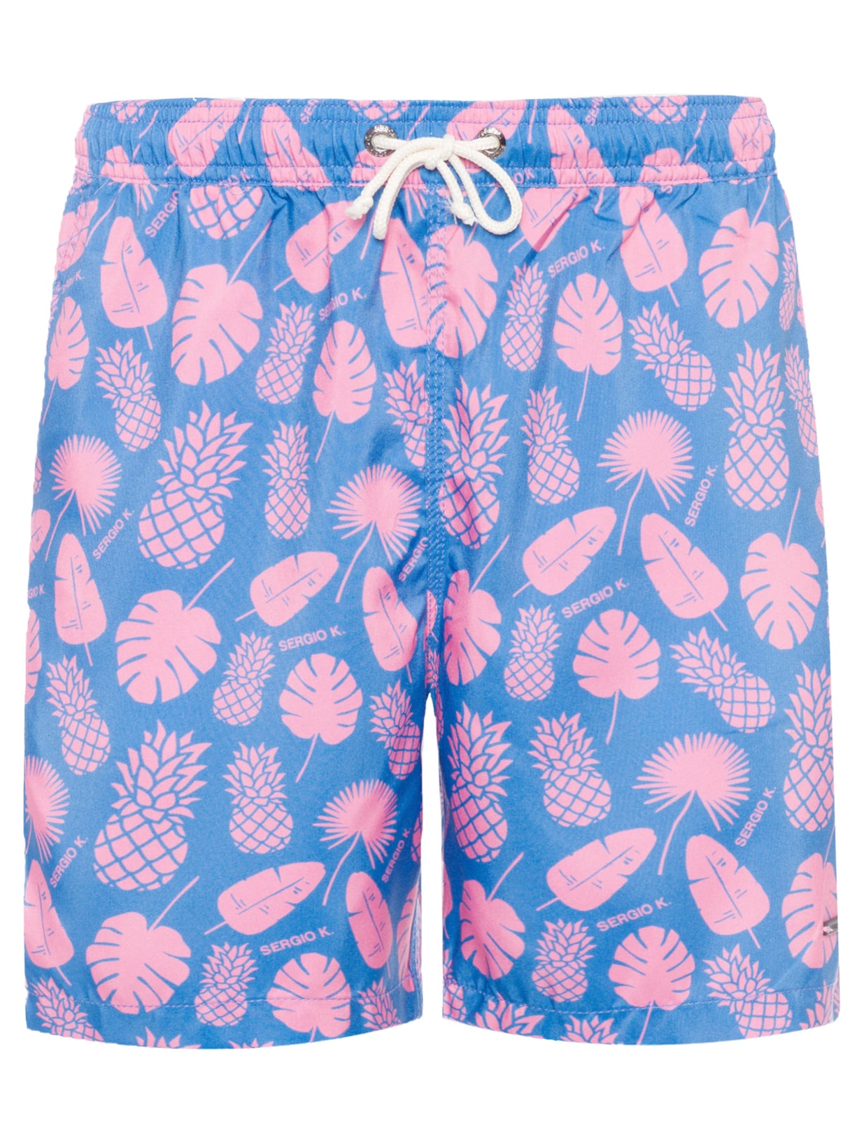 Short Masculino Abacaxi Azul Sergio K