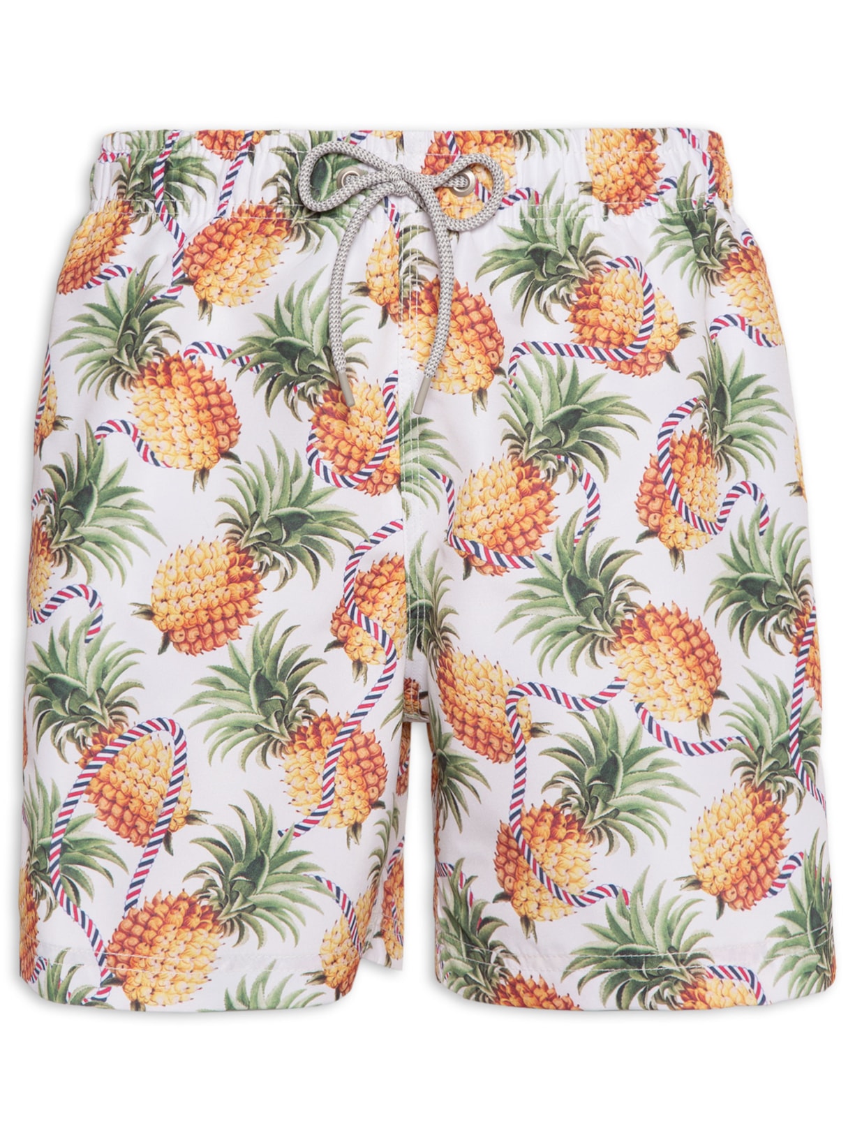 Short Masculino Abacaxi - Branco