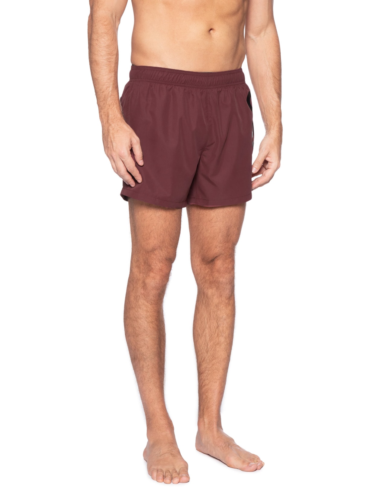 Short Masculino Abas Vinho Hugo