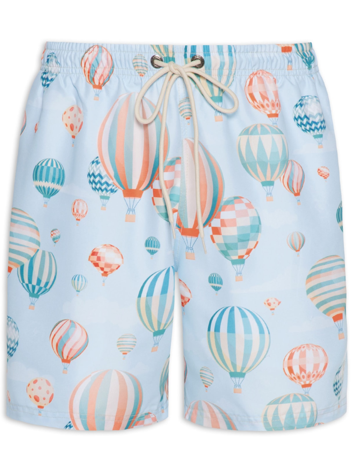 Short Masculino água Capadócia Azul Purple Yellow