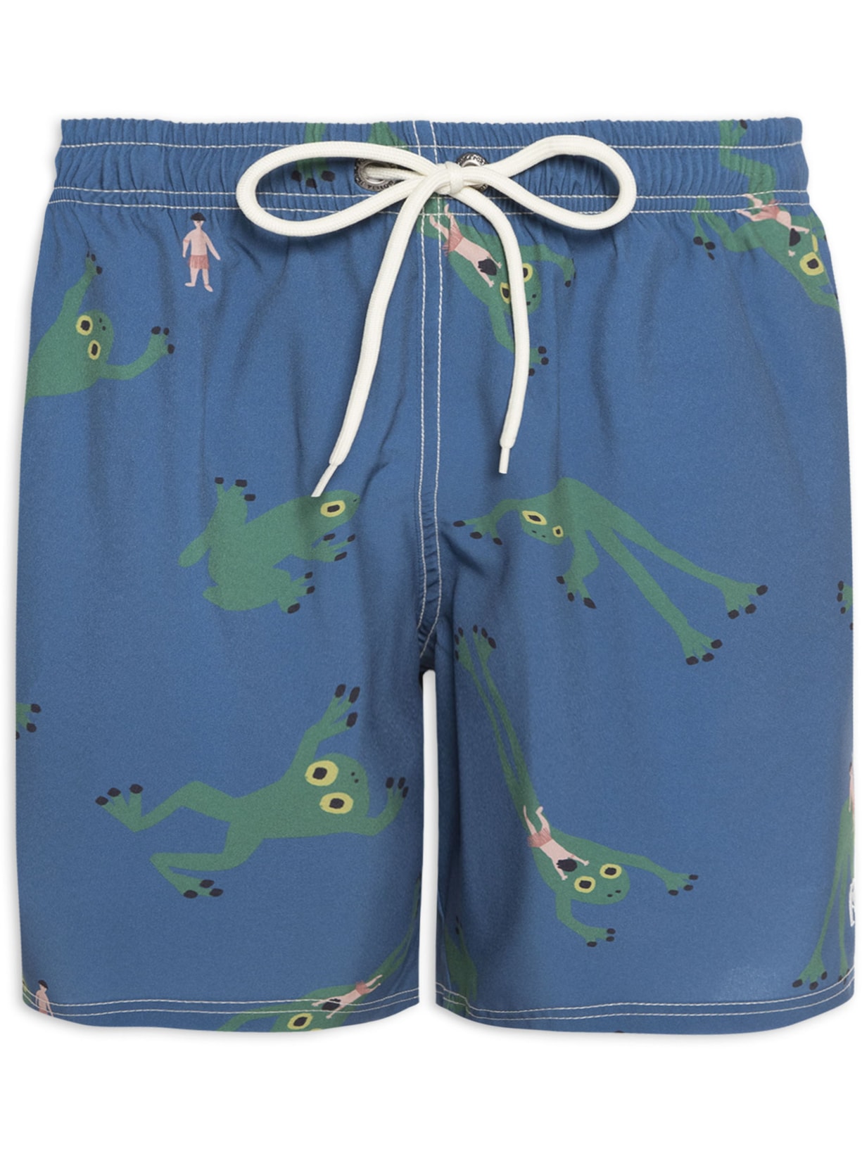 Short Masculino água Crazy Frog - Azul