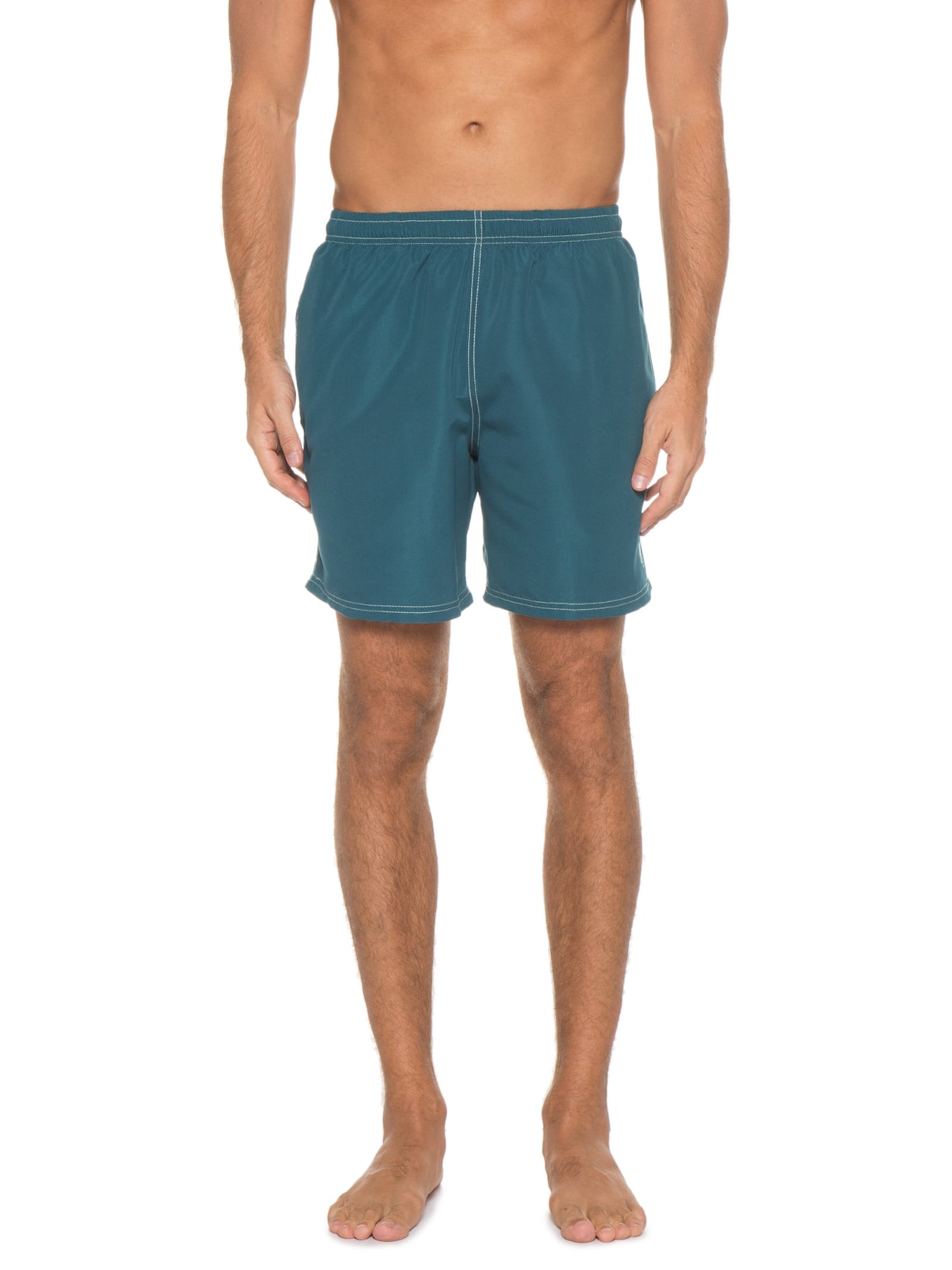 Short Masculino água Liso Bora Azul Purple Yellow