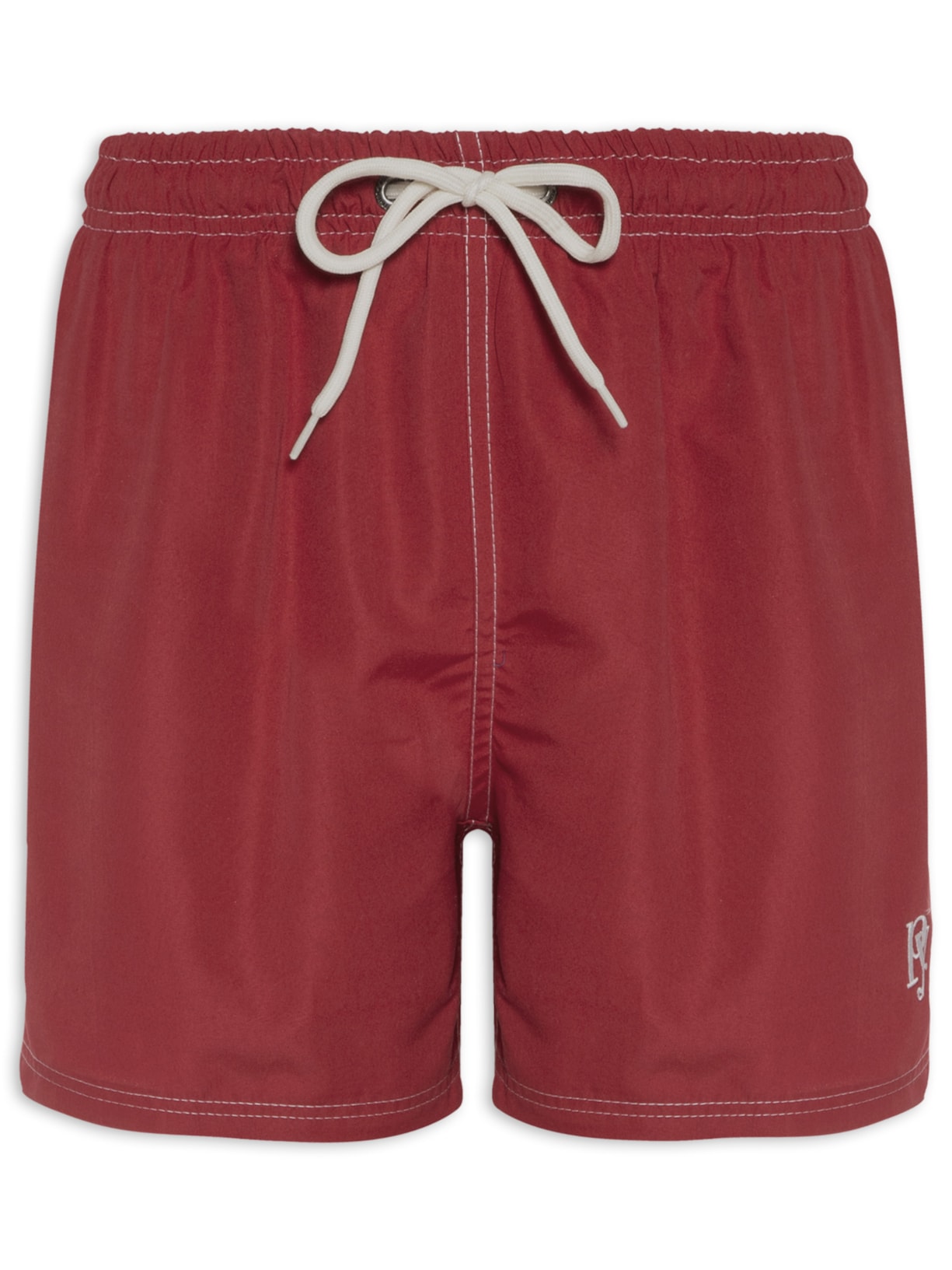 Short Masculino água Liso Bora - Vermelho